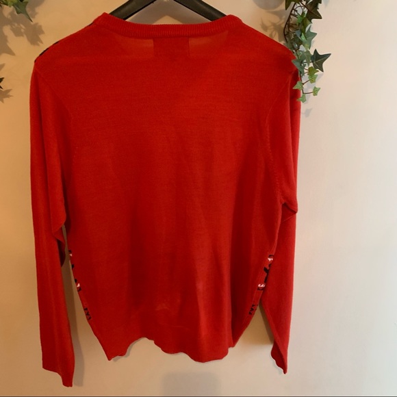 Men’s Ugly “Bite Me” Gingerbread Christmas Sweater - Picture 2 of 8